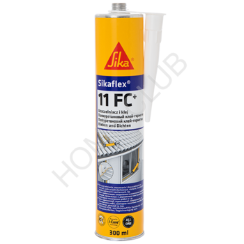 КЛЕЙ-ГЕРМЕТИК Sikaflex®-11 FC+ (i-Cure полиуретан),600 мл, бетон.серый
